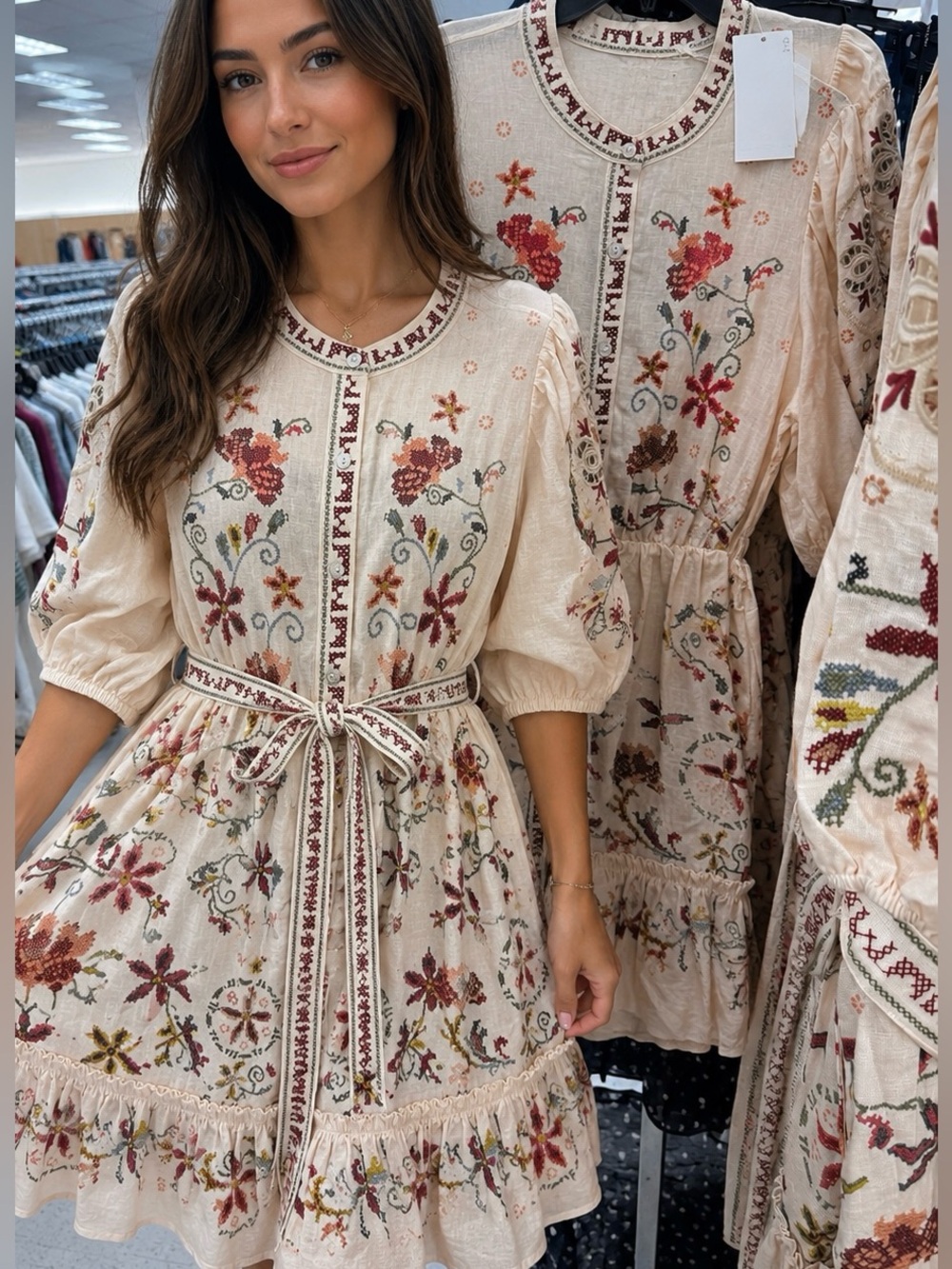 Caroline Constas printed mini dress NWT
